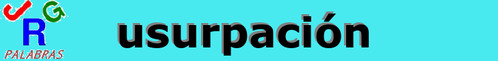 usurpación